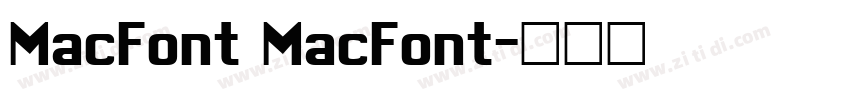 MacFont MacFont字体转换